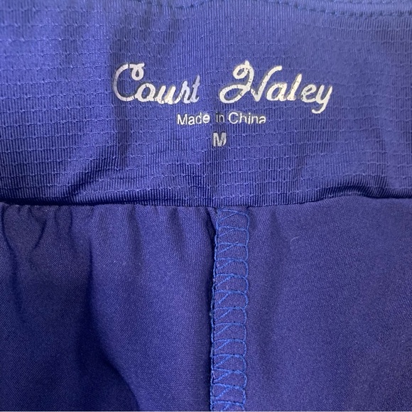Court Hayley Women's‎ Navy Sporty Casual Golf Athleisure Tennis Core Skort - Picture 5 of 5